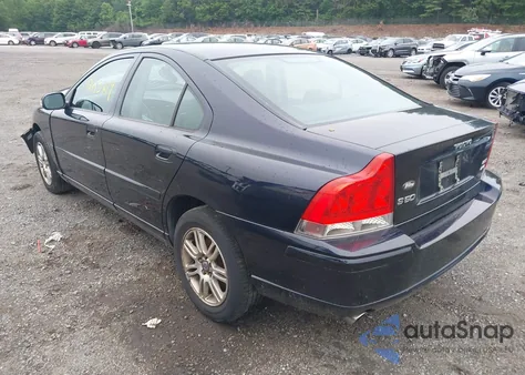 2008 Volvo S60 2.5T z USA, uszkodzony, nr VIN YV1RH592182700816